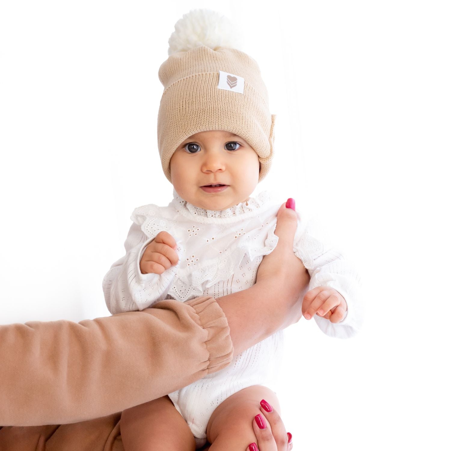 Pom Pom otroška zimska kapa